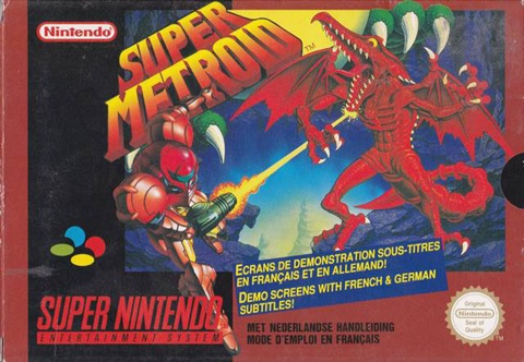 Imagen de Super Metroid, Caja